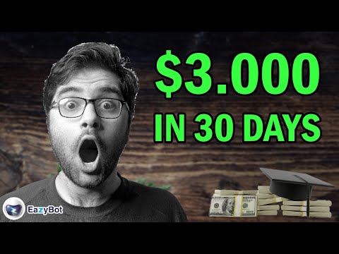 I Made 3000$ In 30 Days Using A Trading Bot | Binance Trading Bot | Eazybot