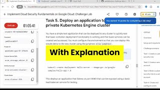 Implement Cloud Security Fundamentals on Google Cloud: Challenge Lab | GCP Lab with Explanation