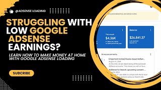 Earn $1,000 Daily with Google Adsense || Adsense loading method 2024