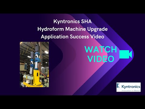 Kyntronics: Hydroform Machine Upgrade with Hybrid Electro-Hydraulic Actuator