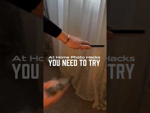 Make Your Own Professional Photo Studio for FREE at Home