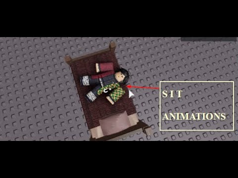 How To Make a Custom Sit Animation in Roblox 2020