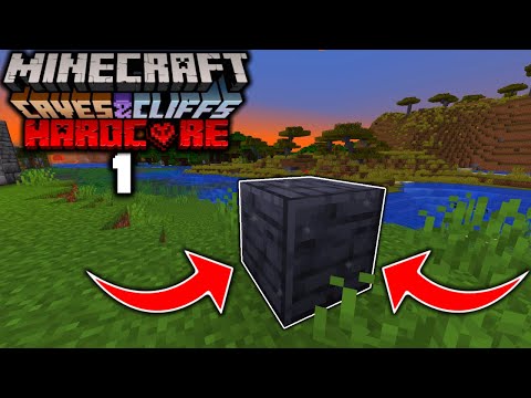 I LOVE This New BLOCK!! | Minecraft 1.17 Hardcore (#1)