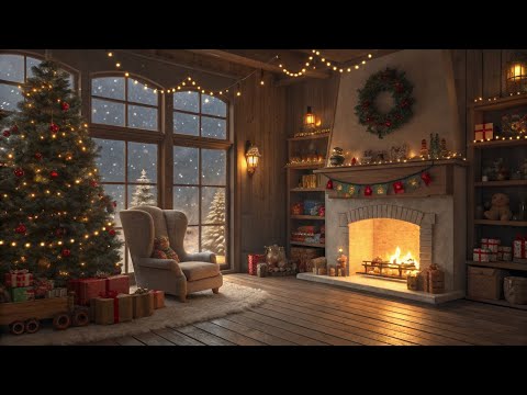 Magical Christmas Toy Shop: Cozy Ambience with Cute Holiday Toys and Festive Music