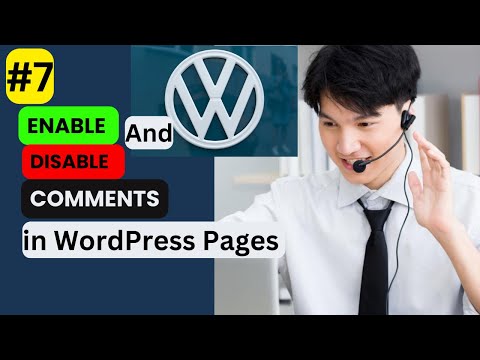 How to Enable and Disable Comments in Wordpress Pages?