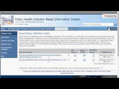 Saved Query - System Queries Setup Review