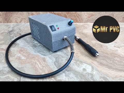 DIY Multi-Function Rotary Tool Using 775 DC Motor & PVC pipe