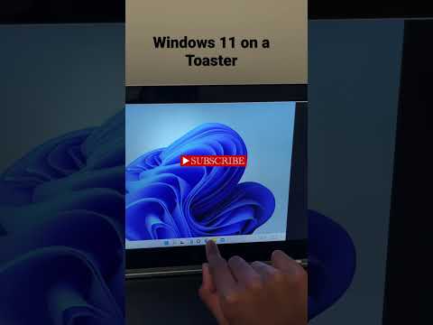 Windows 11 on a toaster | #shorts #windows #toaster #Windows11onatoaster #memes | Pre-view Tech