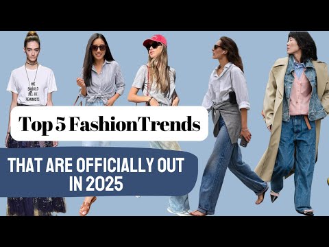 🚨 Trend Alert: 5 Fashion Trends That Are Officially Out in 2025!