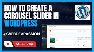 How to Create a Carousel Slider in WordPress _wordpress tutorial in urdu