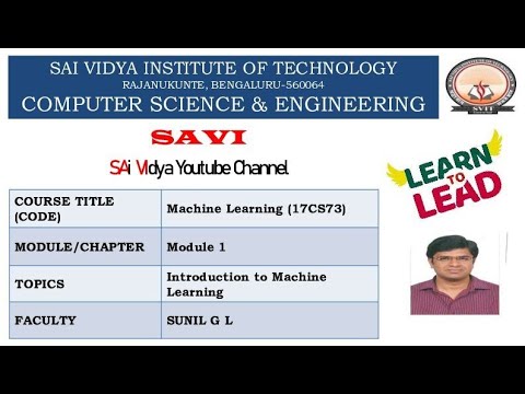 01  ML Introduction