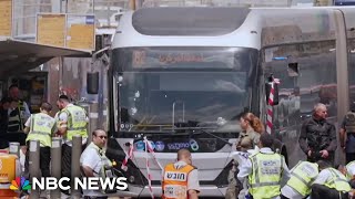 Six Israelis killed in terror attack at bus stop