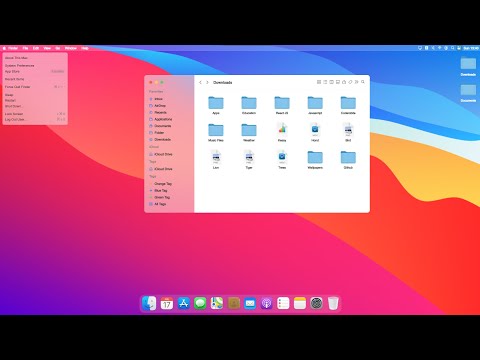 React Js Mac Os Big Sur UI Clone - React Js UI Clone