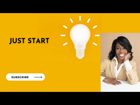 Sometimes you just have to start