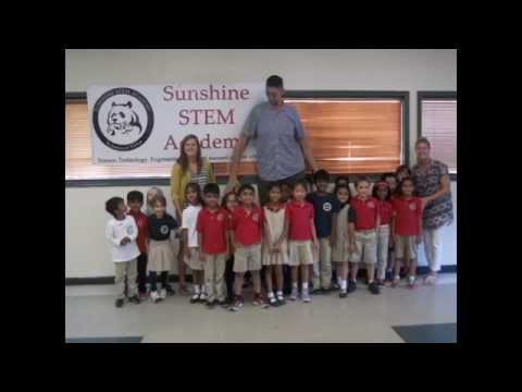 Sunshine STEM Academy Broadcasting Club student production: World's tallest man in Atlanta