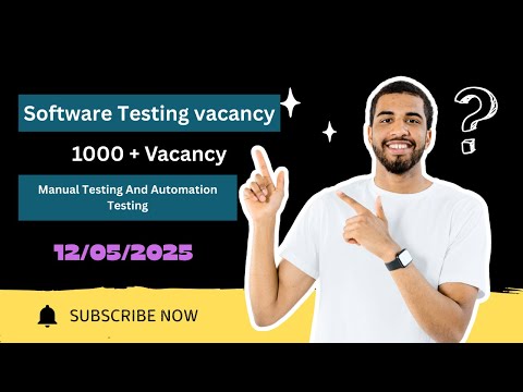 WFH Testing Jobs | Manual Testing| QA Jobs|