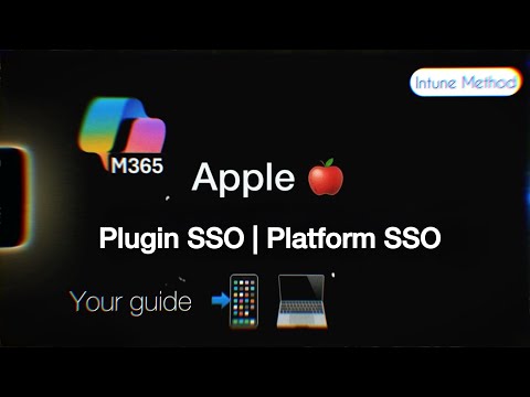 Enable SSO on Apple Device with Intune || Apple M365 with Jordan Albaladejo