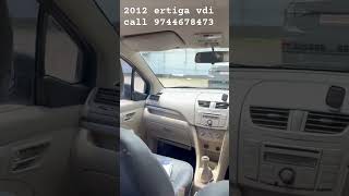 2012 ertiga vdi 2nd owner 122km no replace loan fesility details call 9744678473