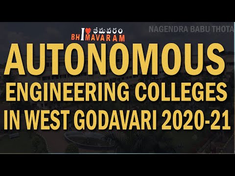 Autonomous Engineering Colleges in West Godavari District||BTech Autonomous Colleges in WestGodavari
