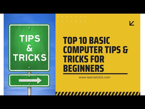 Top 10 Basic Computer Tips & Tricks for Beginners | LAC Education