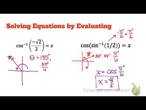 Trig Equations