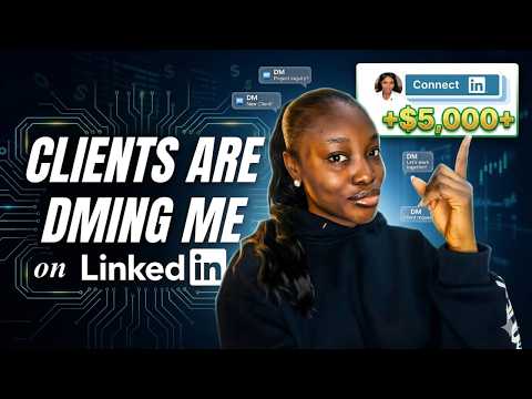Secret system to create a LinkedIn account that gets offers in DM