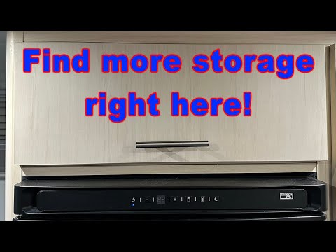 We found hidden storage in our Airstream