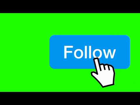 INSTAGRAM FOLLOW GREEN SCREEN | Green screen animation | #instagram #greenscreen #viral