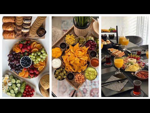 how to make your table by food & fruits.