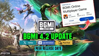 BGMI NEW UPDATE DATE / BGMI ME NEW UPDATE KAB AAYEGA / BGMI 4.2 UPDATE KAB AAYEGA / BGMI UPDATE 4.2