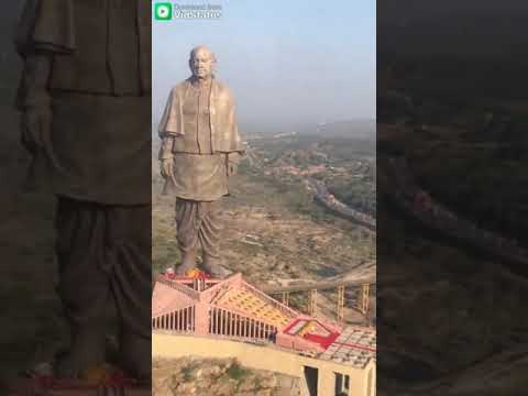 Sardar vallababayi patel statue record in flight