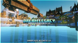 SHADER MCPE AESTHETIC 1.21 || DREAM LEGACY || SHADER MCPE 1.21