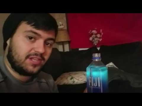 Comparing Earth's finest to Earth's average. (Bottles of water)