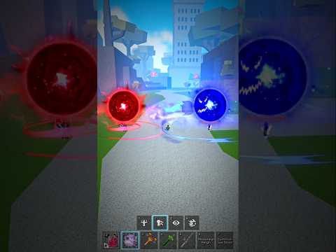 Hollow Purple in Blox Fruits #roblox #bloxfruits #Ivdoges #HvovH_2 #Immortal #gojo #purple