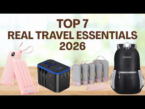 7 Real Travel Essentials Worth Buying in 2026 #travelessentials