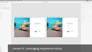 Leveraging Responsive Resize | Design Systems with Adobe XD Course