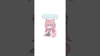 かわいいコヨーテに水かけてみた結果 #shorts #anime #ホロライブ #hololive #博衣こより