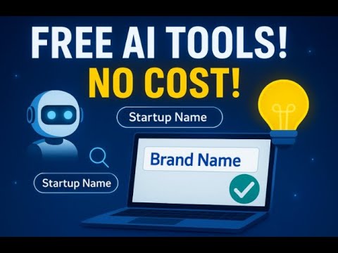 Top Expert Reveals 3 FREE AI Tools for Creating Brand Names