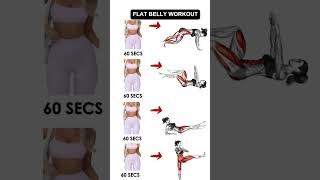 4 Easy Belly Fat Workout for Women at Home #bellyfatburn #homeworkout  #shorts
