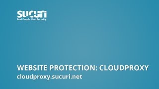 Website Protection: CloudProxy (cloudproxy.sucuri.net)