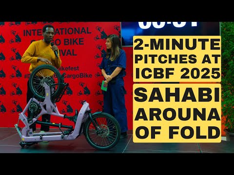 ⏱️🗣️🚲 2-minute pitches at ICBF 2025 – FOLD