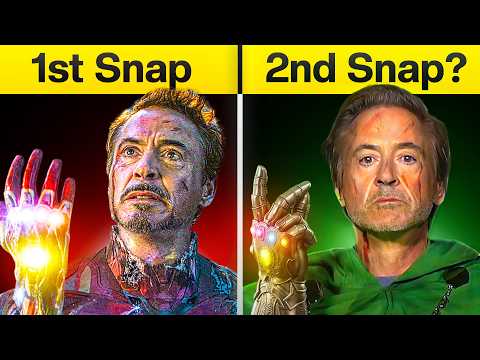 Iron Man Snapped Twice in Endgame… And Nobody Noticed