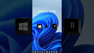 Hidden Apps on your PC. #pctricks #computer