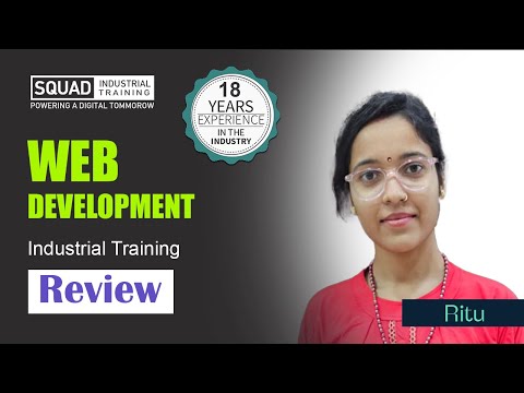 Web Development Program | Student Review by Ritu | Squad Industrial Training