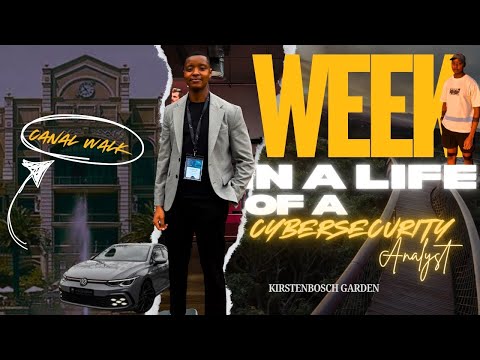 Week in the life of a Cybersecurity Analyst | Cape Town Vlog