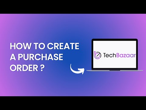 Streamlined Procurement: Exploring Vendors and Purchase Orders in TechBazaar
