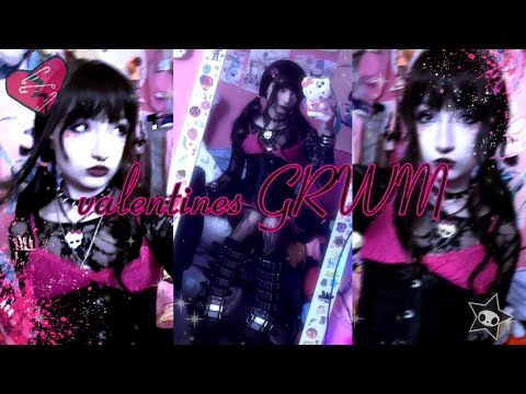 Valentines Day GRWM 🩷 Makeup + Outfits || Bunny Hospital