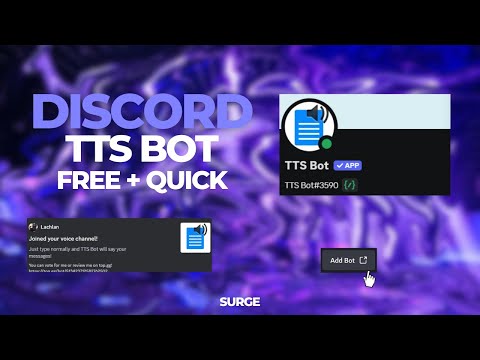 Upgrade your Discord server with this FREE text to speech bot