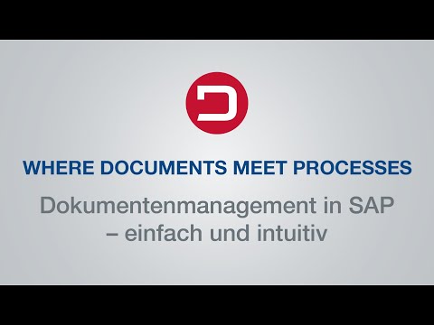 Dokumentenmanagement in SAP | Where documents meet processes