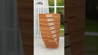 Solid Wood Multi-drawer Storage Cabinet #furniture #furnituredesign